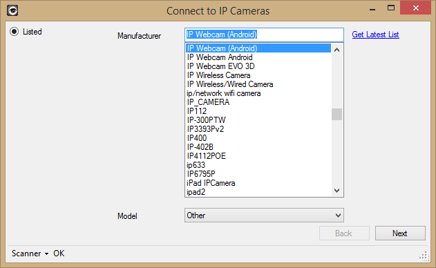 find ip cameras on my network