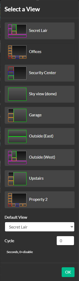 Modification des vues