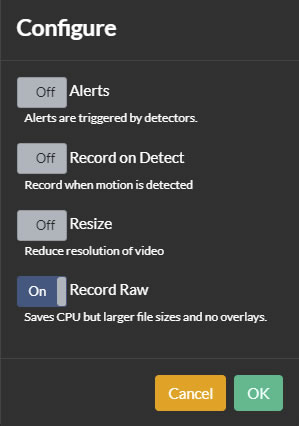 Configuring a New Device in Agent DVR