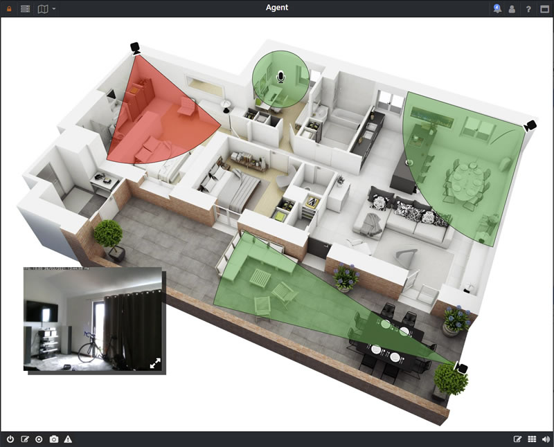 Floorplans in Agent DVR